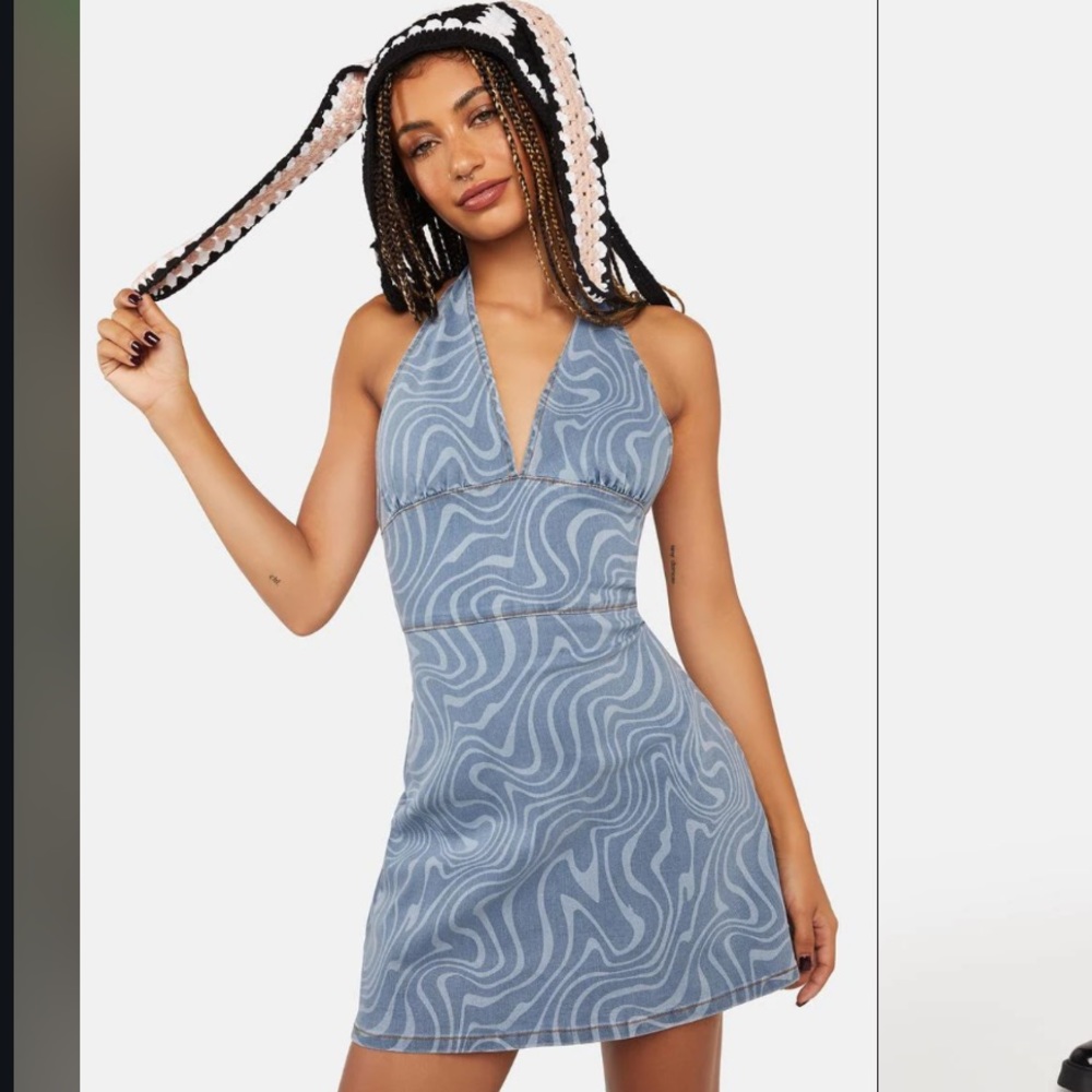 Another Girl halter dress